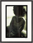 Little Secret Framed print 45x60 cm / 18x24″ Black frame 49