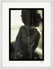 Little Secret Framed print 45x60 cm / 18x24″ White frame 15