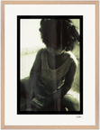Little Secret Framed print 45x60 cm / 18x24″ Wood frame 32