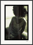 Little Secret Framed print 50x70 cm / 20x28″ Black frame 70