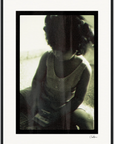 Little Secret Framed print 50x70 cm / 20x28″ Black frame 70