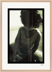 Little Secret Framed print 50x70 cm / 20x28″ Wood frame 33