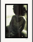 Little Secret Framed print 60x80 cm / 24x32″ Black frame 71
