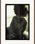 Little Secret Framed print 60x80 cm / 24x32″ Dark wood frame 53