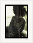 Little Secret Framed print 60x80 cm / 24x32″ White frame 17