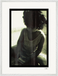 Little Secret Framed print 60x80 cm / 24x32″ White frame 17