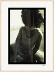 Little Secret Framed print 60x80 cm / 24x32″ Wood frame 35