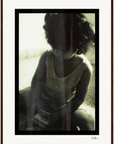Little Secret Framed print 60x90 cm / 24x36″ Dark wood frame 54