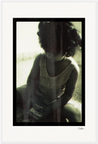 Little Secret Framed print 60x90 cm / 24x36″ White frame 18