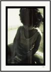 Little Secret Framed print 70x100 cm / 28x40″ Black frame 73