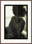 Little Secret Framed print A1 (59.4 x 84.1 cm) Dark wood frame 56