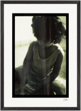 Little Secret Framed print A2 (42 x 59.4 cm) Black frame 55