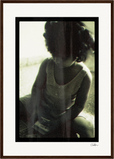 Little Secret Framed print A2 (42 x 59.4 cm) Dark wood frame 57