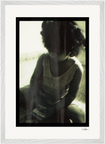 Little Secret Framed print A2 (42 x 59.4 cm) White frame 21