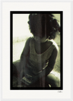 Little Secret Framed print A2 (42 x 59.4 cm) White frame 21