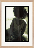 Little Secret Framed print A2 (42 x 59.4 cm) Wood frame 38