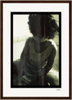 Little Secret Framed print A3 (29.7 x 42 cm) Dark wood frame 58