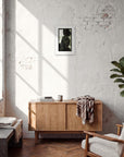 Little Secret Framed print 28x43 cm / XL (11x17″) White frame in interior