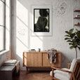 Little Secret Framed print 60x90 cm / 24x36″ White frame in interior
