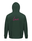 Love - "Chromatic Kiss" Hoodie Bottle Green XS 15