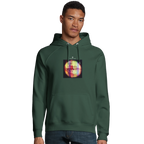 Love - "Chromatic Kiss" Hoodie Bottle Green XS 3