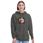 Love - "Chromatic Kiss" Hoodie charcoal melange XS 5