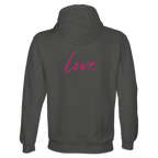 Love - "Chromatic Kiss" Hoodie charcoal melange XS 2