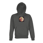 Love - "Chromatic Kiss" Hoodie Grey Melange XS 1