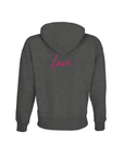 Love - "Chromatic Kiss" Hoodie Grey Melange XS 2