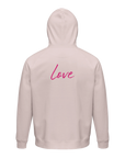 Love - "Chromatic Kiss" Hoodie Pale Pink XS 5