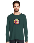 Love - "Chromatic Kiss" Long sleeve green empire XS 3