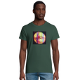 Love - "Chromatic Kiss" T-shirt Bottle Green 4