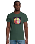 Love - "Chromatic Kiss" T-shirt Bottle Green XS 4