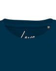 Love - "Chromatic Kiss" T-shirt denim XS 2