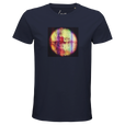Love - "Chromatic Kiss" T-shirt French Navy 1