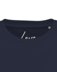 Love - "Chromatic Kiss" T-shirt French Navy XS 2