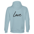 Love - "Chromatic Kiss" Hoodie creamy blue 2