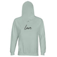 Love - "Chromatic Kiss" Hoodie creamy green 3