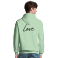 Love - "Chromatic Kiss" Hoodie frozen green 4