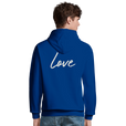 Love - "Chromatic Kiss" Hoodie Royal Blue 4