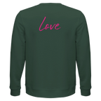 Love - "Chromatic Kiss" Sweatshirt Bottle Green XS 2