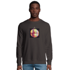 Love - "Chromatic Kiss" Sweatshirt deep charcoal grey XS 3