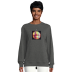 Love - "Chromatic Kiss" Sweatshirt Grey Melange XS 5