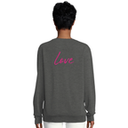Love - "Chromatic Kiss" Sweatshirt Grey Melange XS 6