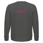 Love - "Chromatic Kiss" Sweatshirt Grey Melange XS 2