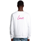 Love - "Chromatic Kiss" Sweatshirt White XS 4