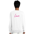 Love - "Chromatic Kiss" Sweatshirt White XS 6