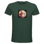 Love - "Chromatic Kiss" T-shirt Bottle Green XS 3