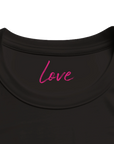Love - "Chromatic Kiss" T-shirt Deep Black XS 10