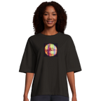 Love - "Chromatic Kiss" T-shirt Deep Black XS 4